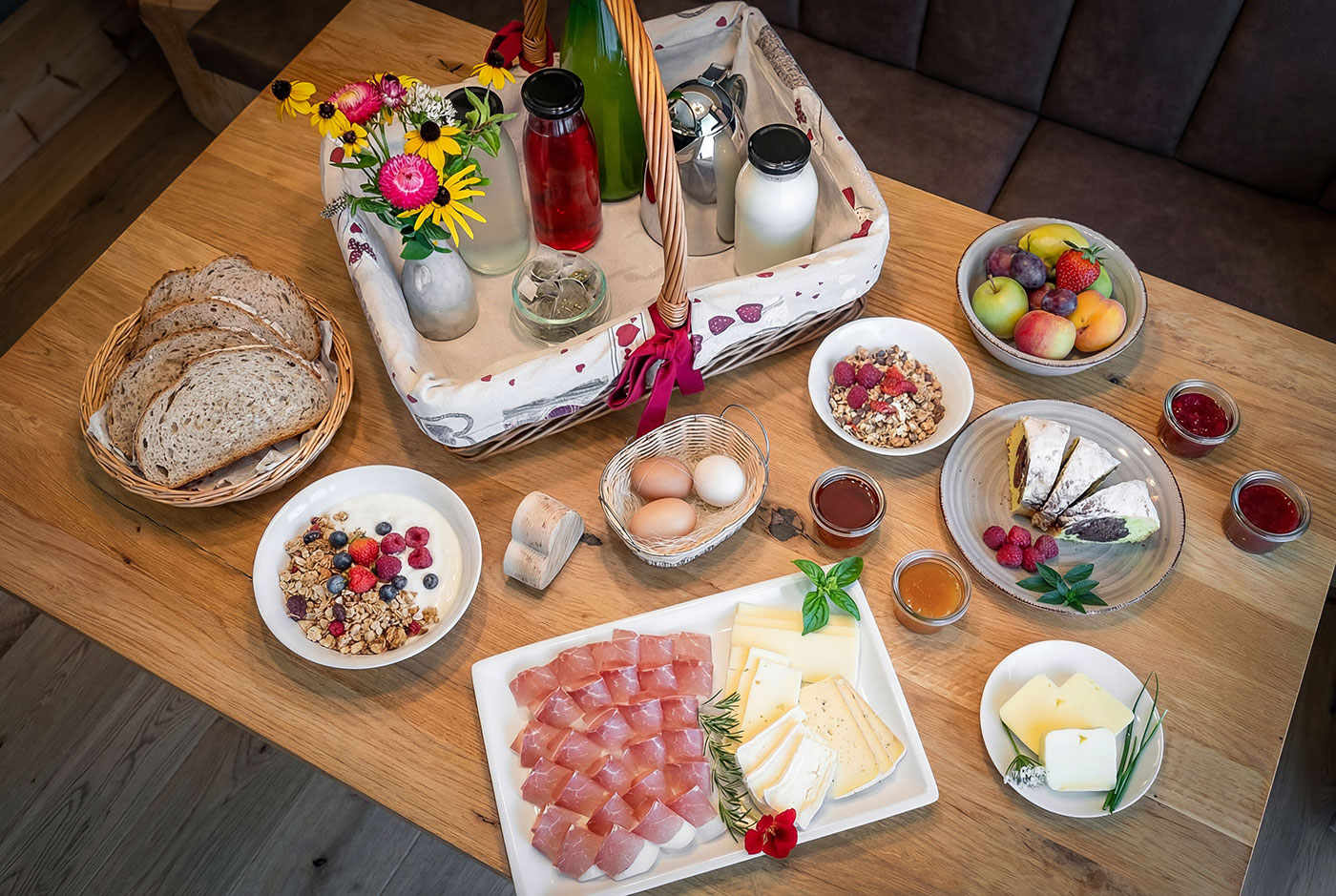 Lodge Fruehstueck Heimatliebe