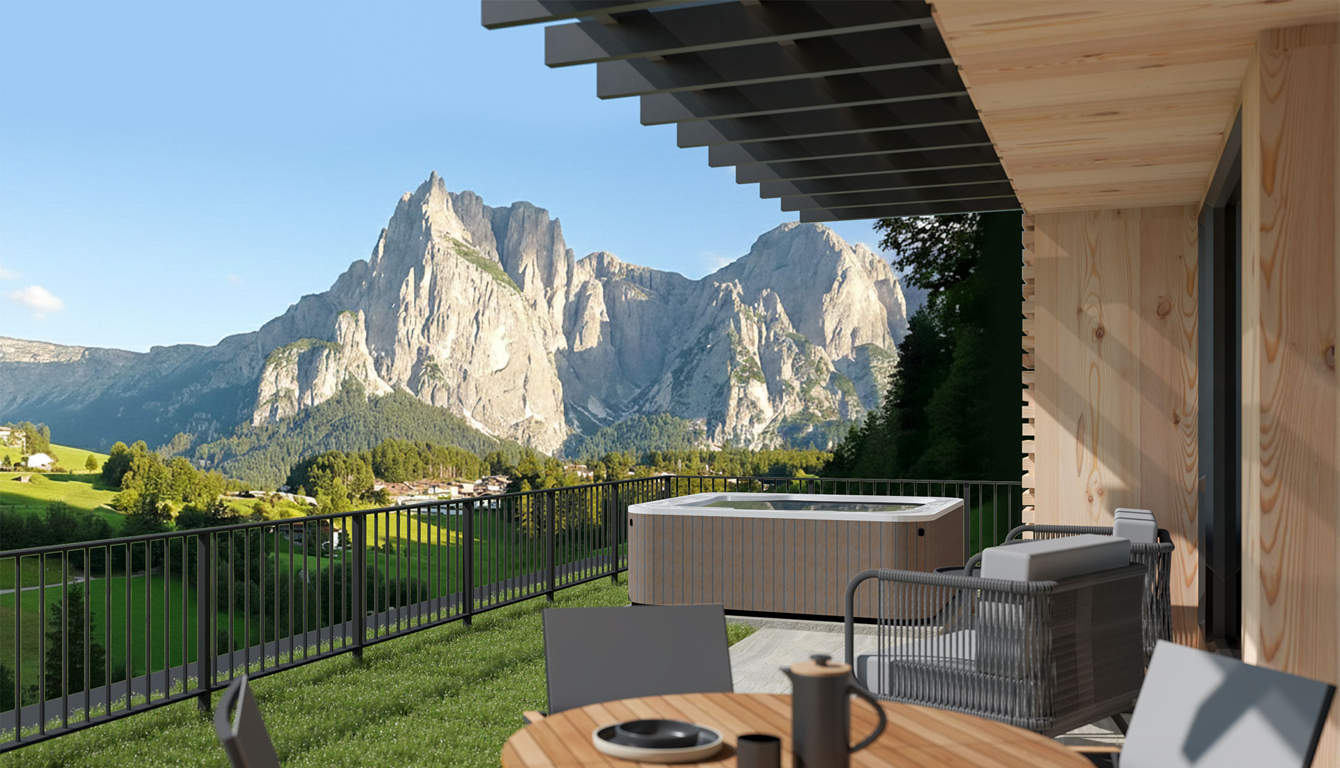 Lodge Whirlpool Seiser Alm