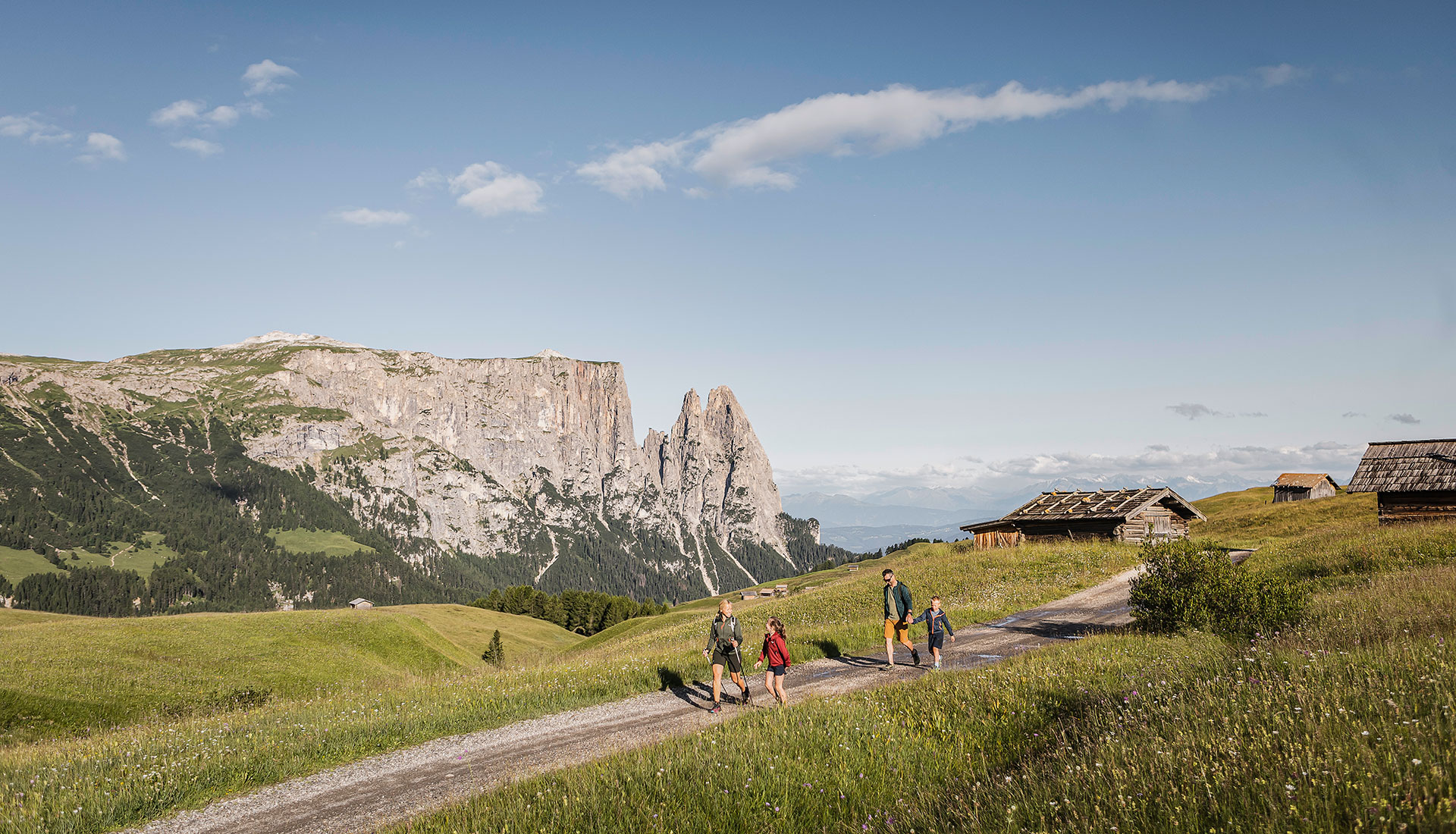 Panorama Seiser Alm